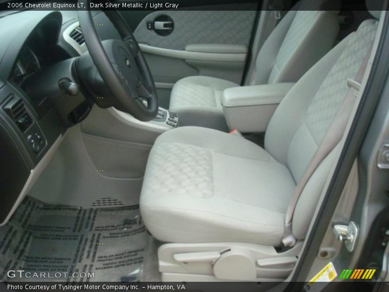 Dark Silver Metallic / Light Gray 2006 Chevrolet Equinox LT
