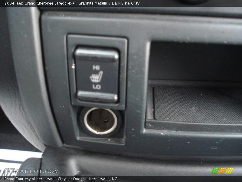 Graphite Metallic / Dark Slate Gray 2004 Jeep Grand Cherokee Laredo 4x4