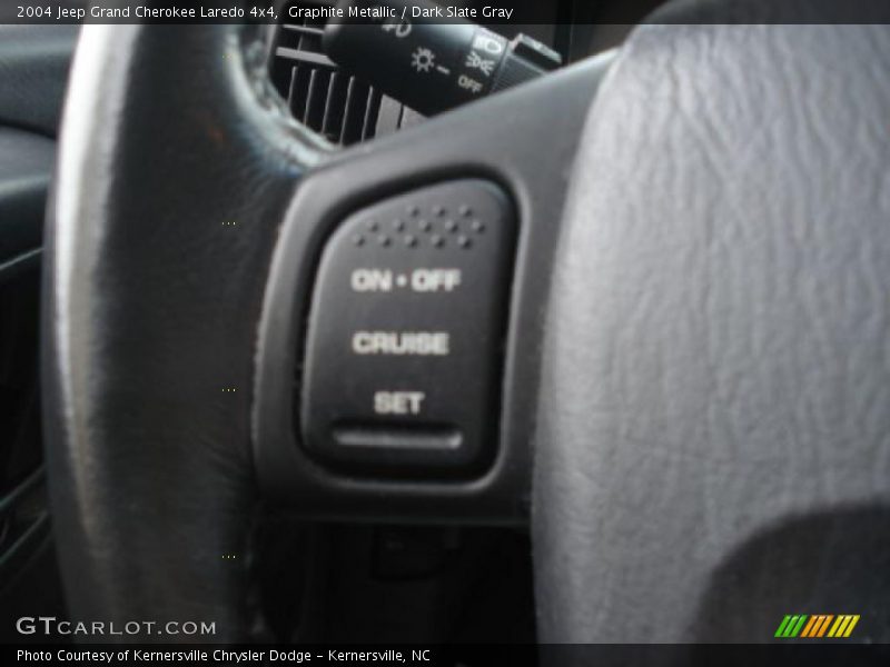Graphite Metallic / Dark Slate Gray 2004 Jeep Grand Cherokee Laredo 4x4