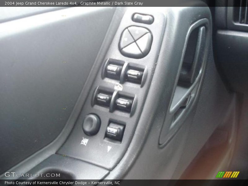 Graphite Metallic / Dark Slate Gray 2004 Jeep Grand Cherokee Laredo 4x4