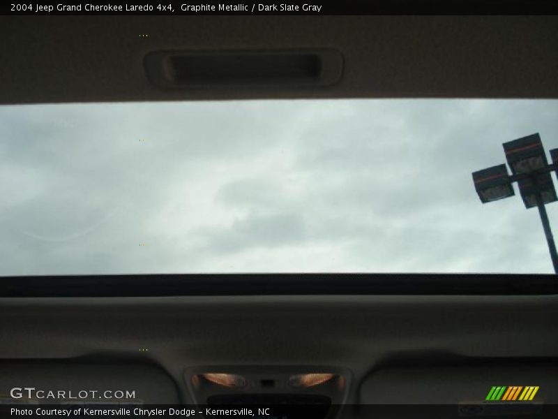 Graphite Metallic / Dark Slate Gray 2004 Jeep Grand Cherokee Laredo 4x4