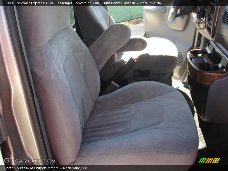  2001 Express 1500 Passenger Conversion Van Medium Gray Interior