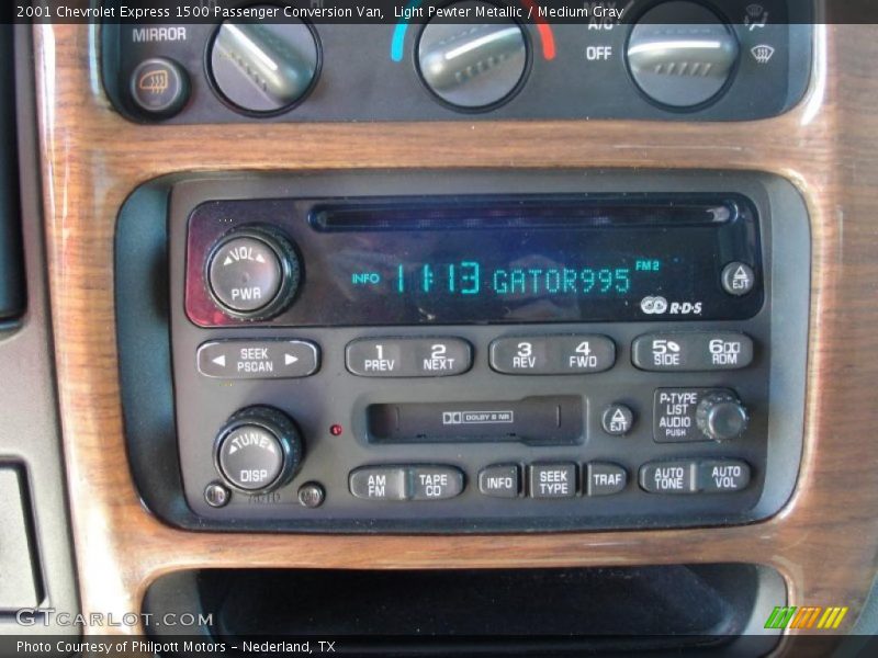 Controls of 2001 Express 1500 Passenger Conversion Van