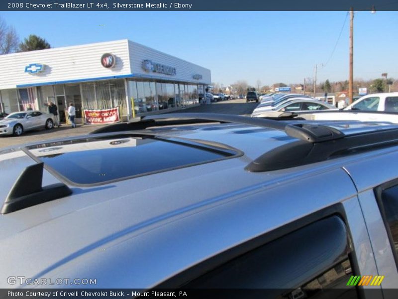 Silverstone Metallic / Ebony 2008 Chevrolet TrailBlazer LT 4x4