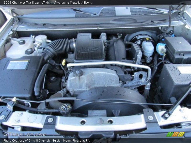 Silverstone Metallic / Ebony 2008 Chevrolet TrailBlazer LT 4x4