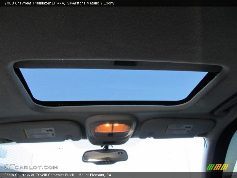 Silverstone Metallic / Ebony 2008 Chevrolet TrailBlazer LT 4x4