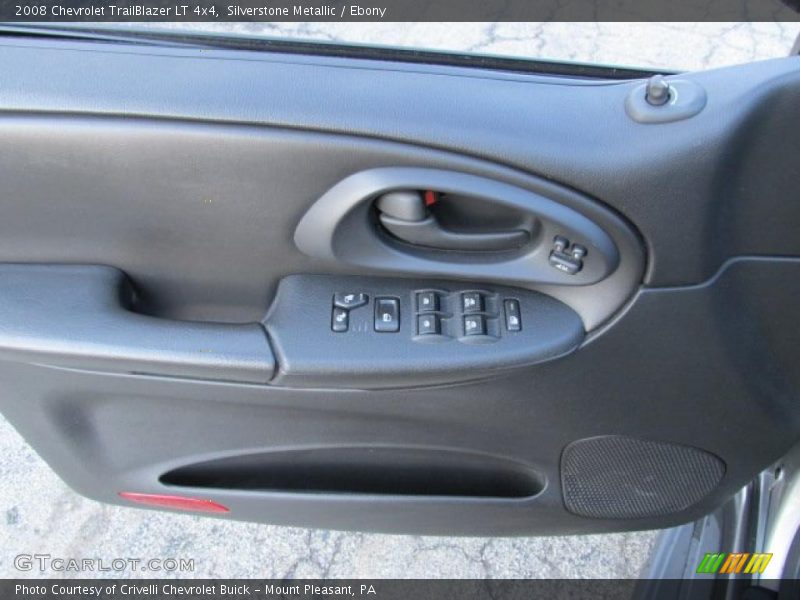 Silverstone Metallic / Ebony 2008 Chevrolet TrailBlazer LT 4x4