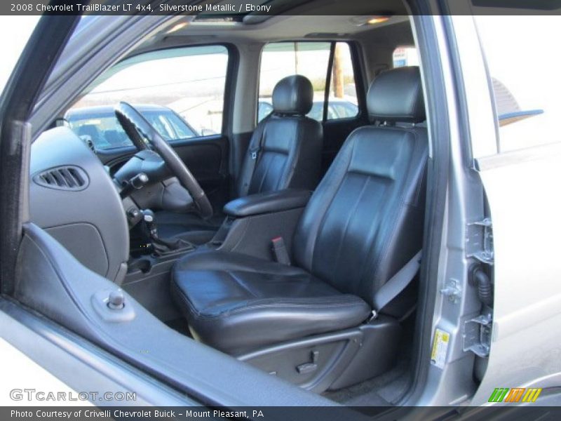 Silverstone Metallic / Ebony 2008 Chevrolet TrailBlazer LT 4x4
