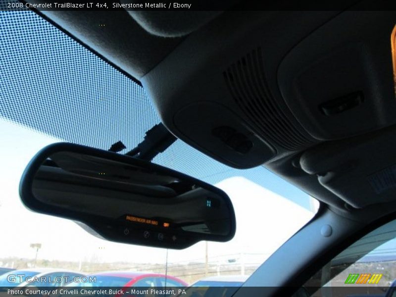 Silverstone Metallic / Ebony 2008 Chevrolet TrailBlazer LT 4x4