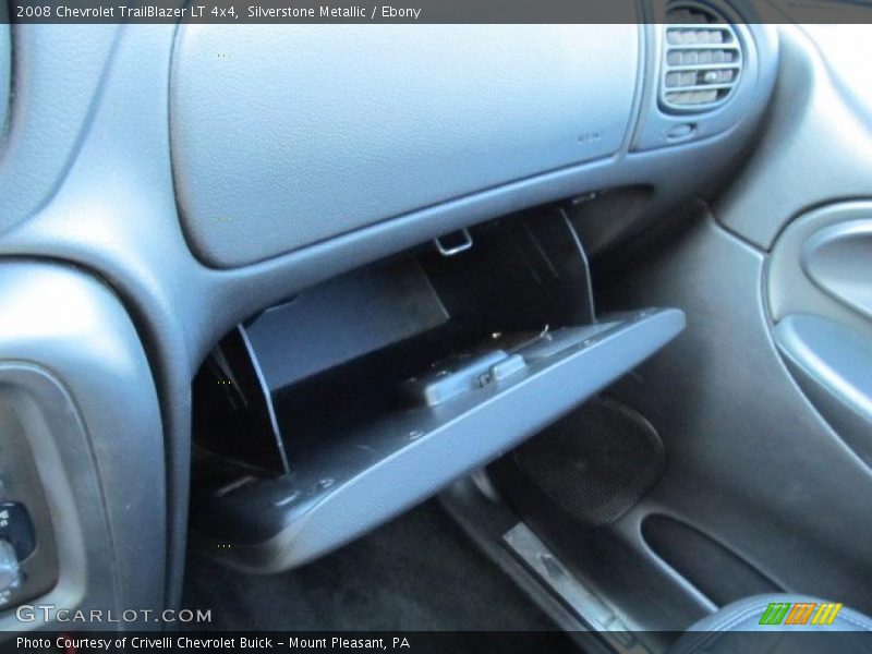 Silverstone Metallic / Ebony 2008 Chevrolet TrailBlazer LT 4x4