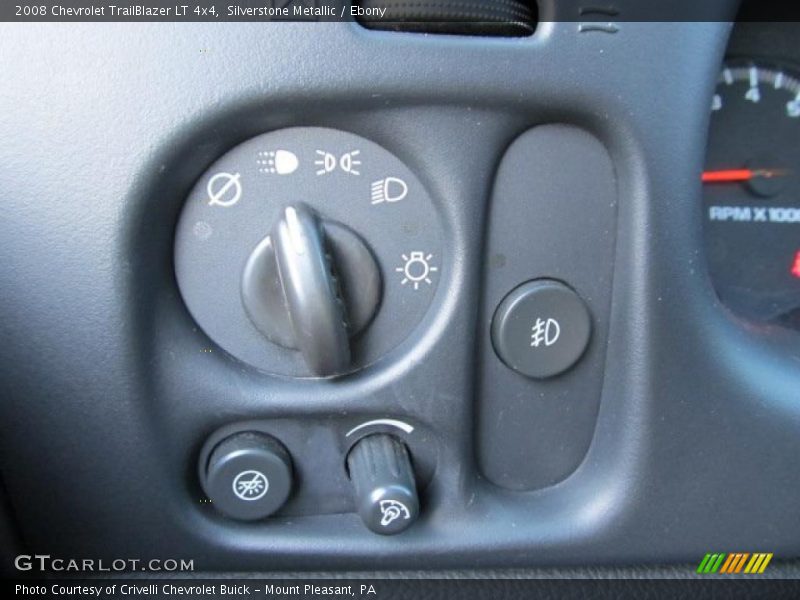 Silverstone Metallic / Ebony 2008 Chevrolet TrailBlazer LT 4x4