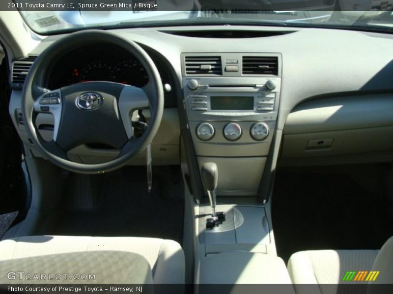 Spruce Green Mica / Bisque 2011 Toyota Camry LE