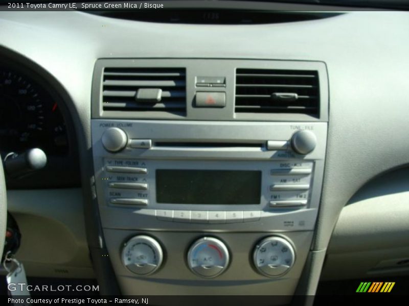 Spruce Green Mica / Bisque 2011 Toyota Camry LE