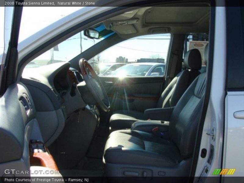 Natural White / Stone 2008 Toyota Sienna Limited