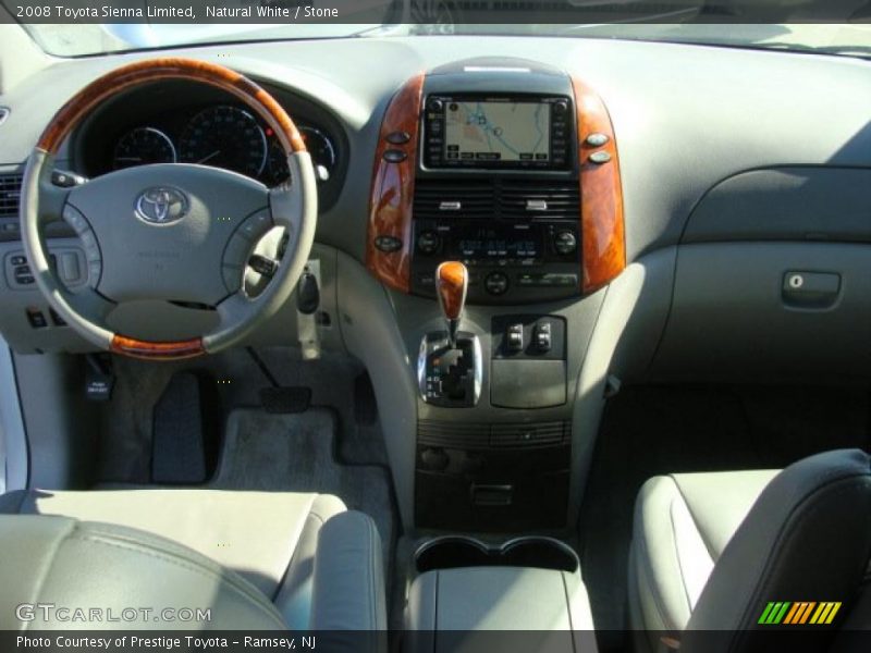 Natural White / Stone 2008 Toyota Sienna Limited