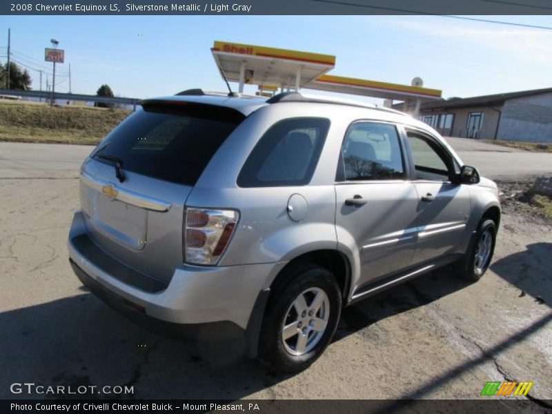 Silverstone Metallic / Light Gray 2008 Chevrolet Equinox LS