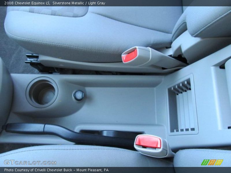 Silverstone Metallic / Light Gray 2008 Chevrolet Equinox LS