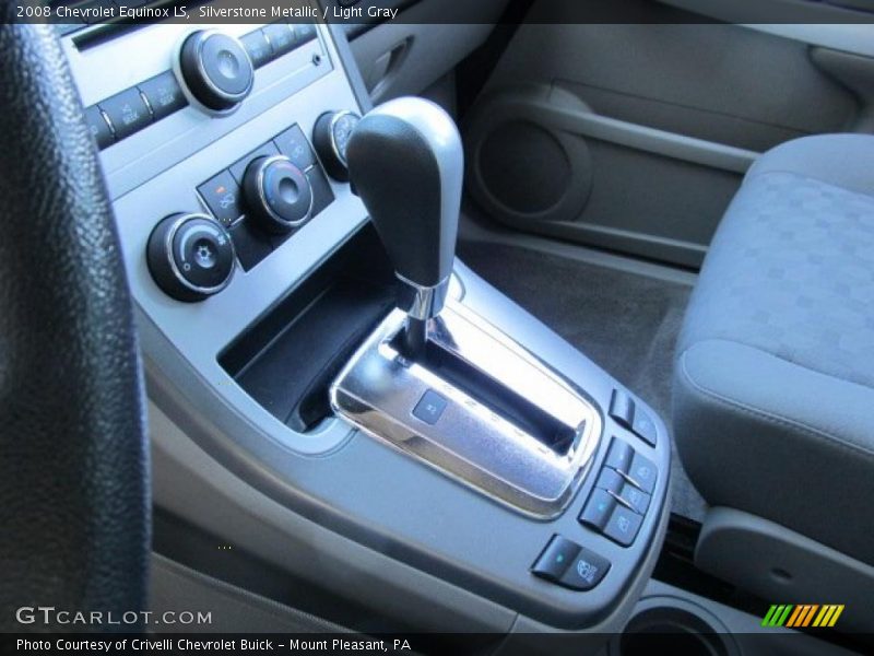 Silverstone Metallic / Light Gray 2008 Chevrolet Equinox LS