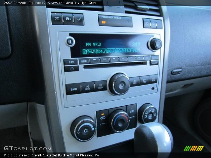 Silverstone Metallic / Light Gray 2008 Chevrolet Equinox LS