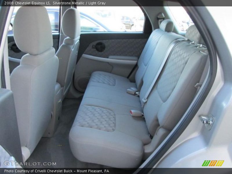 Silverstone Metallic / Light Gray 2008 Chevrolet Equinox LS