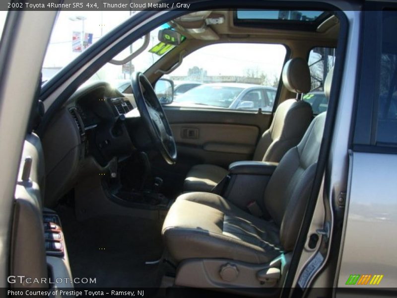 Thunder Cloud Metallic / Gray 2002 Toyota 4Runner SR5 4x4