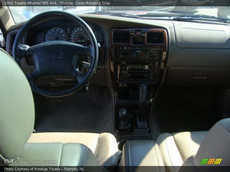 Thunder Cloud Metallic / Gray 2002 Toyota 4Runner SR5 4x4