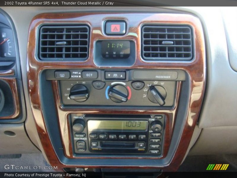 Thunder Cloud Metallic / Gray 2002 Toyota 4Runner SR5 4x4