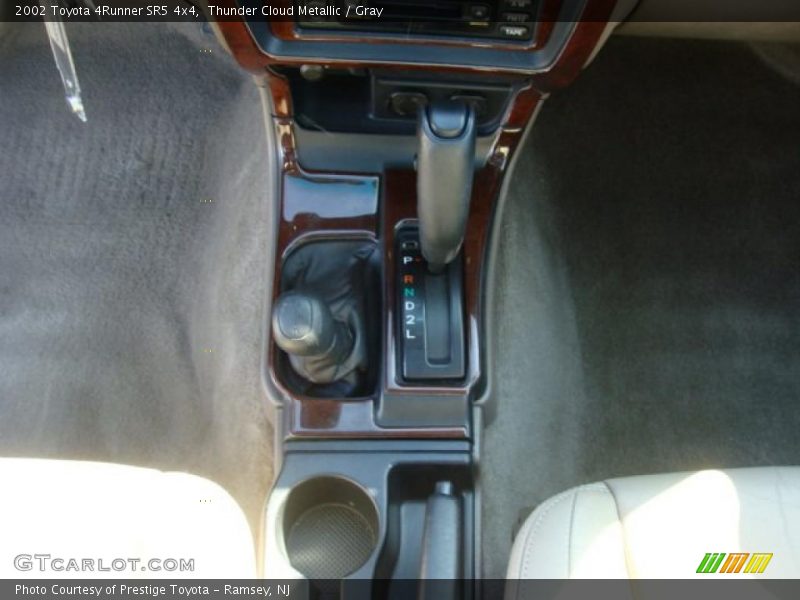 Thunder Cloud Metallic / Gray 2002 Toyota 4Runner SR5 4x4