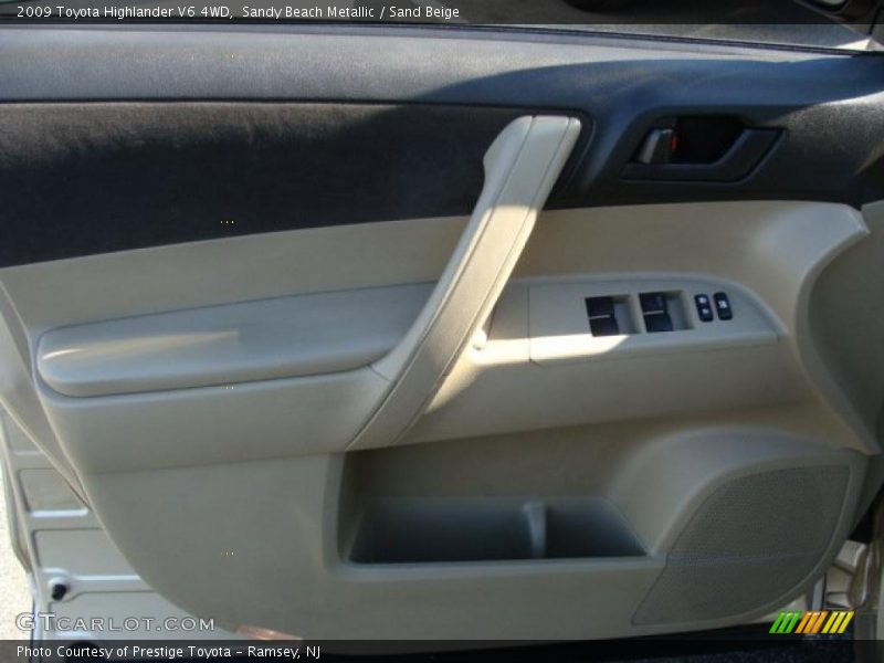Sandy Beach Metallic / Sand Beige 2009 Toyota Highlander V6 4WD