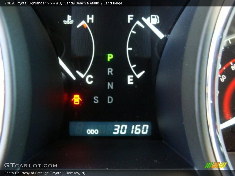 Sandy Beach Metallic / Sand Beige 2009 Toyota Highlander V6 4WD