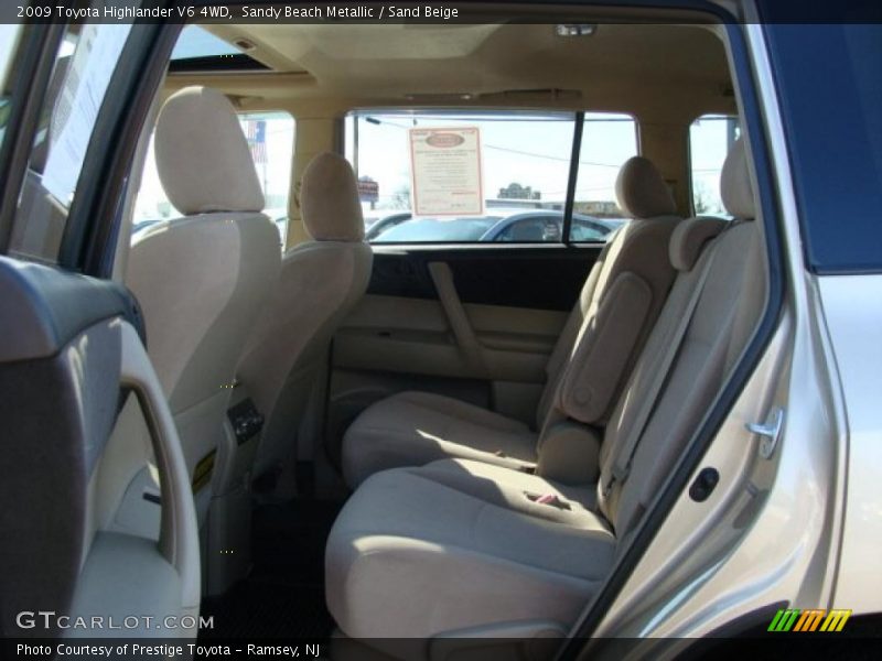 Sandy Beach Metallic / Sand Beige 2009 Toyota Highlander V6 4WD