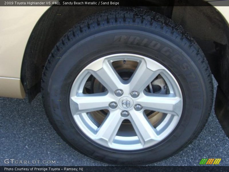  2009 Highlander V6 4WD Wheel