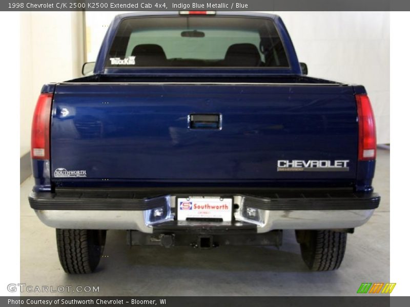 Indigo Blue Metallic / Blue 1998 Chevrolet C/K 2500 K2500 Extended Cab 4x4