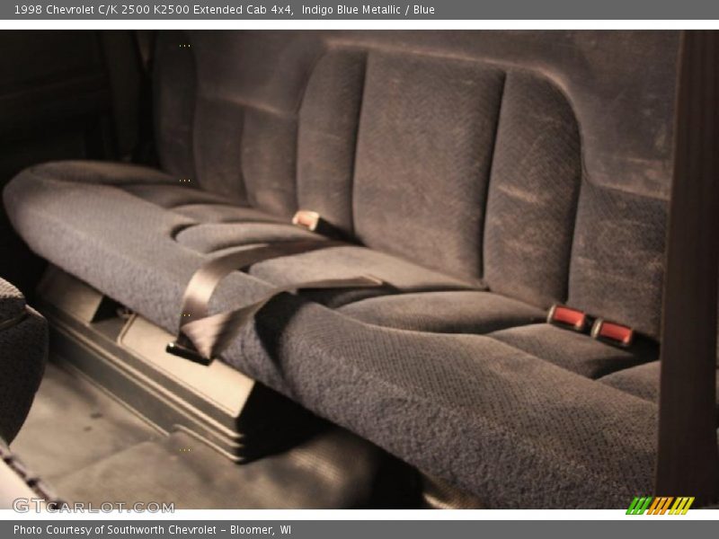 Indigo Blue Metallic / Blue 1998 Chevrolet C/K 2500 K2500 Extended Cab 4x4