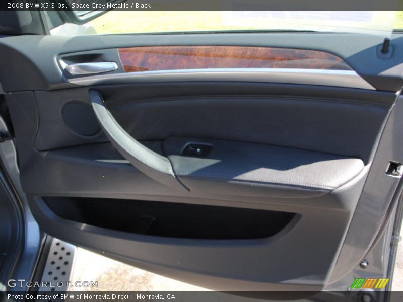 Space Grey Metallic / Black 2008 BMW X5 3.0si