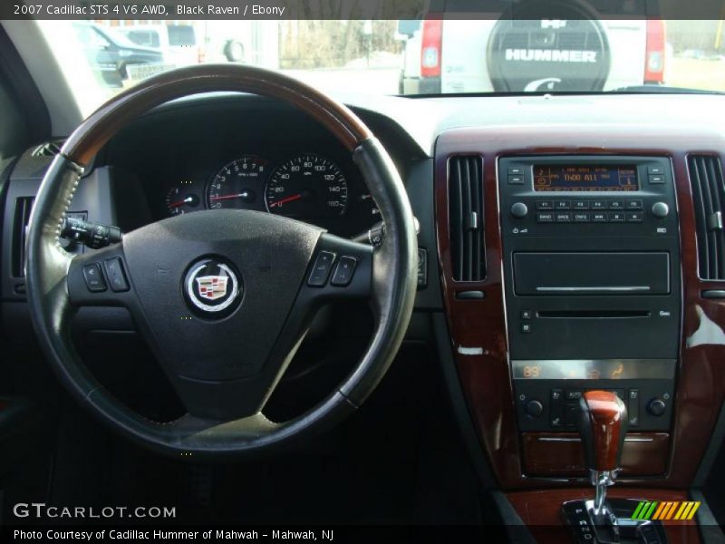 Black Raven / Ebony 2007 Cadillac STS 4 V6 AWD