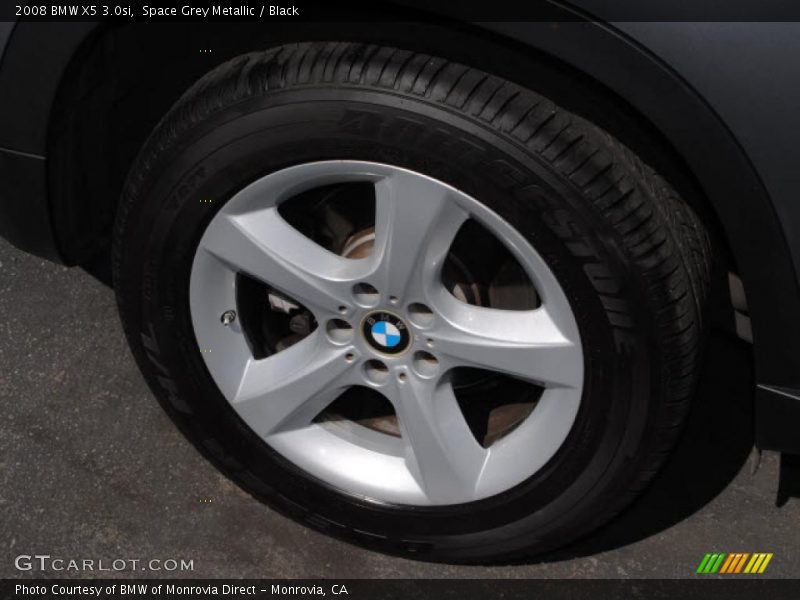 Space Grey Metallic / Black 2008 BMW X5 3.0si