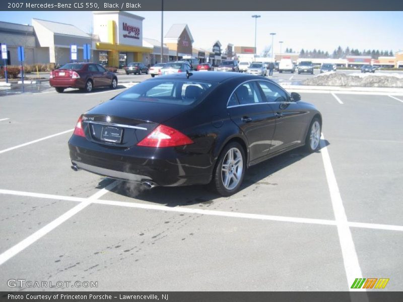 Black / Black 2007 Mercedes-Benz CLS 550