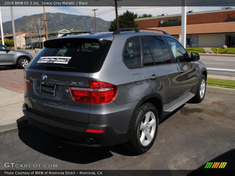 Space Grey Metallic / Black 2008 BMW X5 3.0si