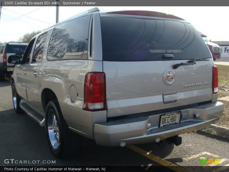 Quicksilver / Pewter 2005 Cadillac Escalade ESV AWD