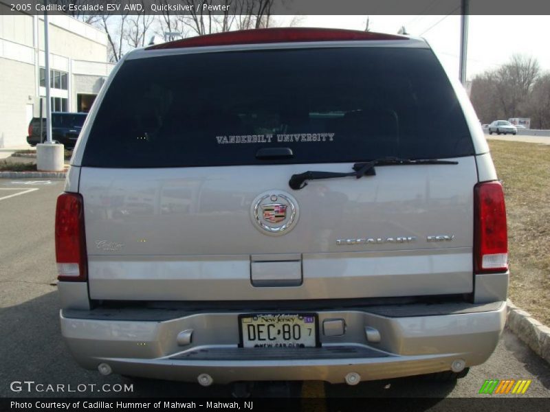 Quicksilver / Pewter 2005 Cadillac Escalade ESV AWD