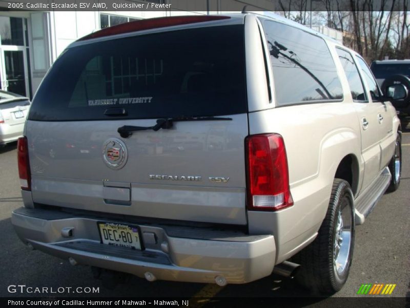 Quicksilver / Pewter 2005 Cadillac Escalade ESV AWD