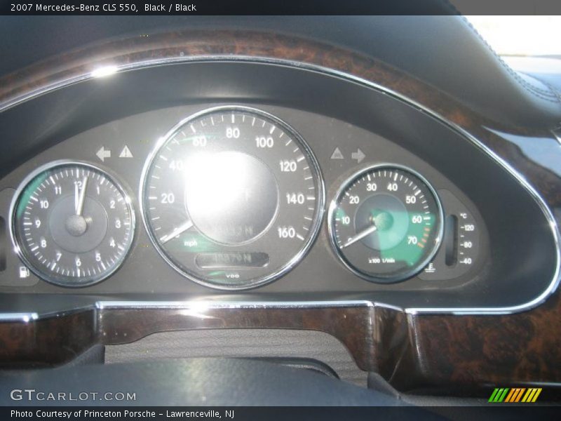 Black / Black 2007 Mercedes-Benz CLS 550