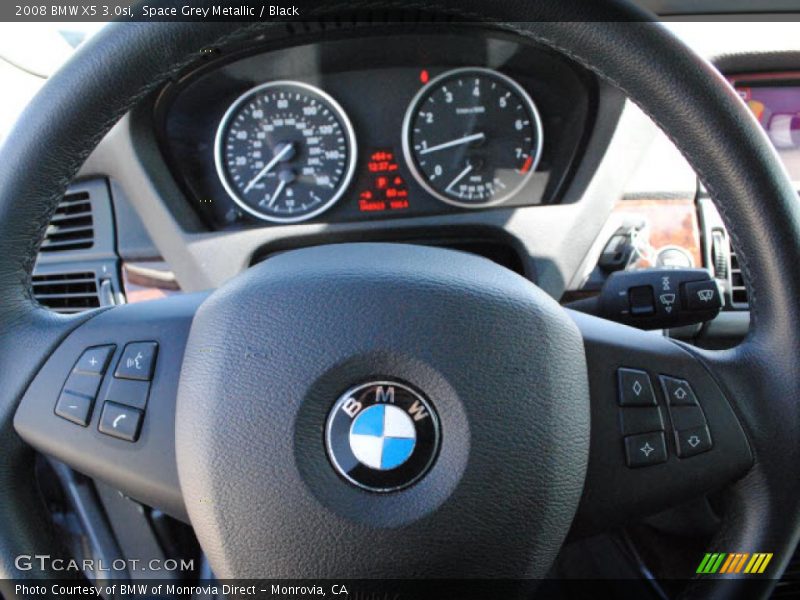 Space Grey Metallic / Black 2008 BMW X5 3.0si