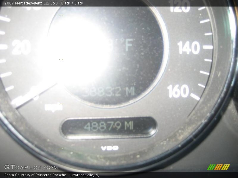 Black / Black 2007 Mercedes-Benz CLS 550