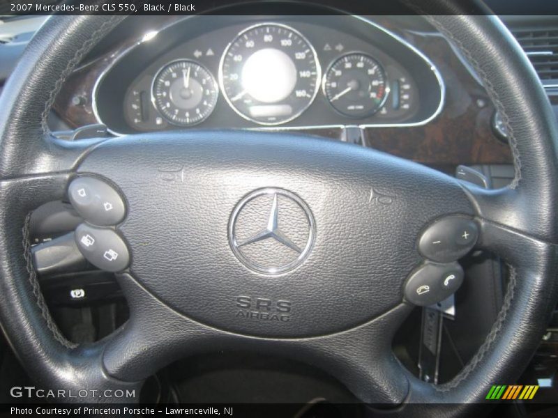 Black / Black 2007 Mercedes-Benz CLS 550