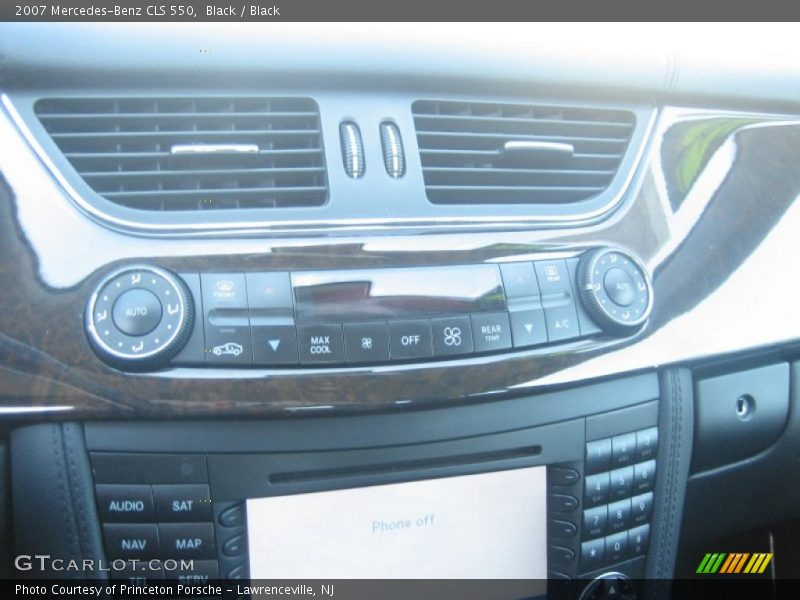 Black / Black 2007 Mercedes-Benz CLS 550