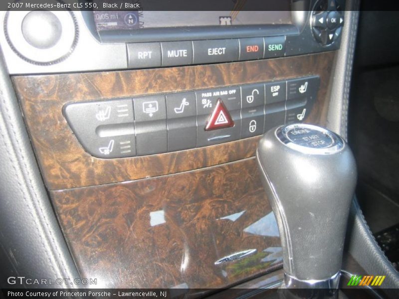 Black / Black 2007 Mercedes-Benz CLS 550
