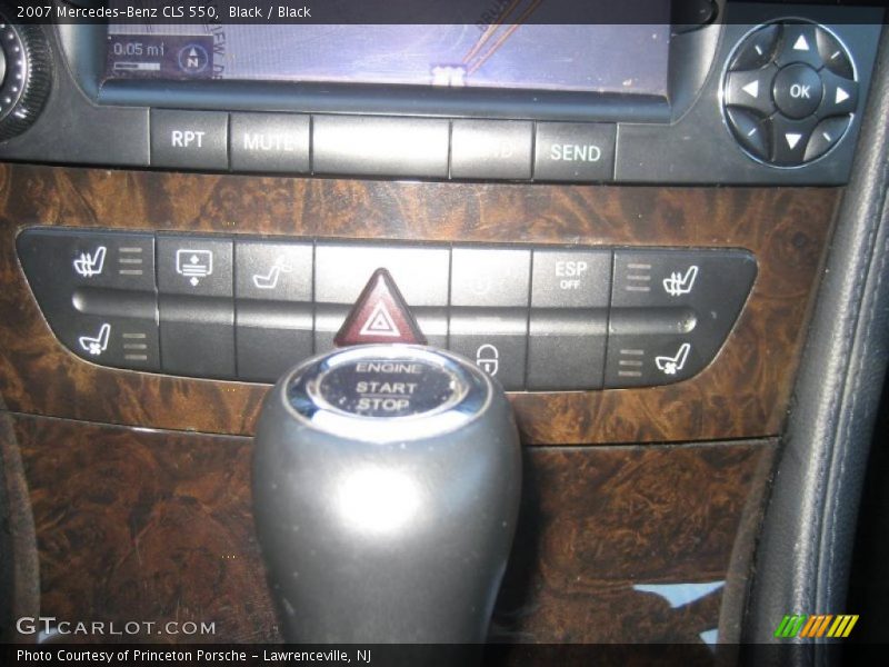 Black / Black 2007 Mercedes-Benz CLS 550