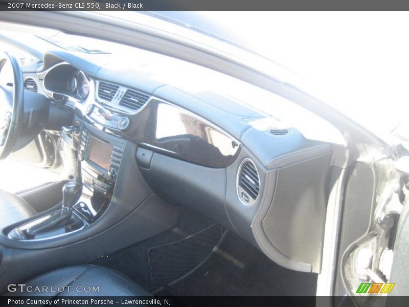 Black / Black 2007 Mercedes-Benz CLS 550